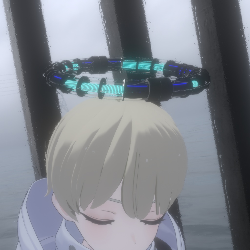 【MA / Audiolink 対応】粒子加速器型ヘイロー - Particle Accelerator Halo