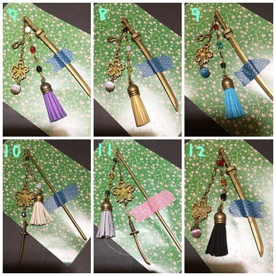 **刀剣乱舞 イメージ かんざし**