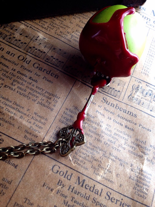 *魔女の青リンゴ*ハサミ/フォーク*