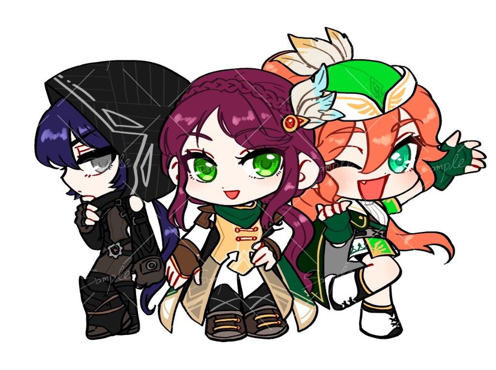 冒険者アクスタ　弓使い