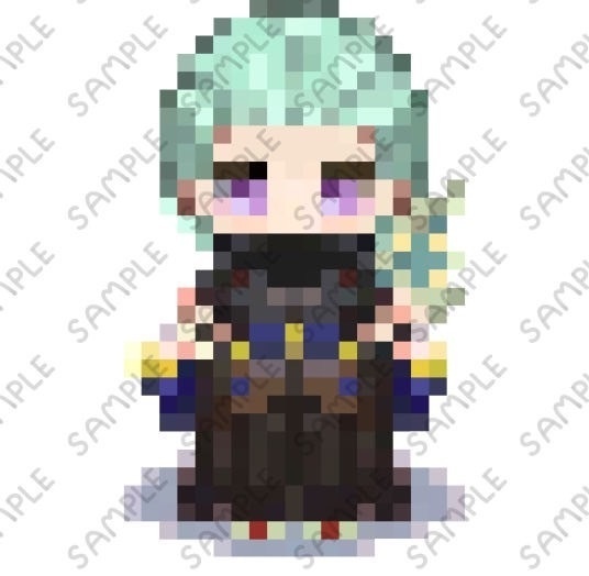 ドット絵アクキー(ヒスイ)