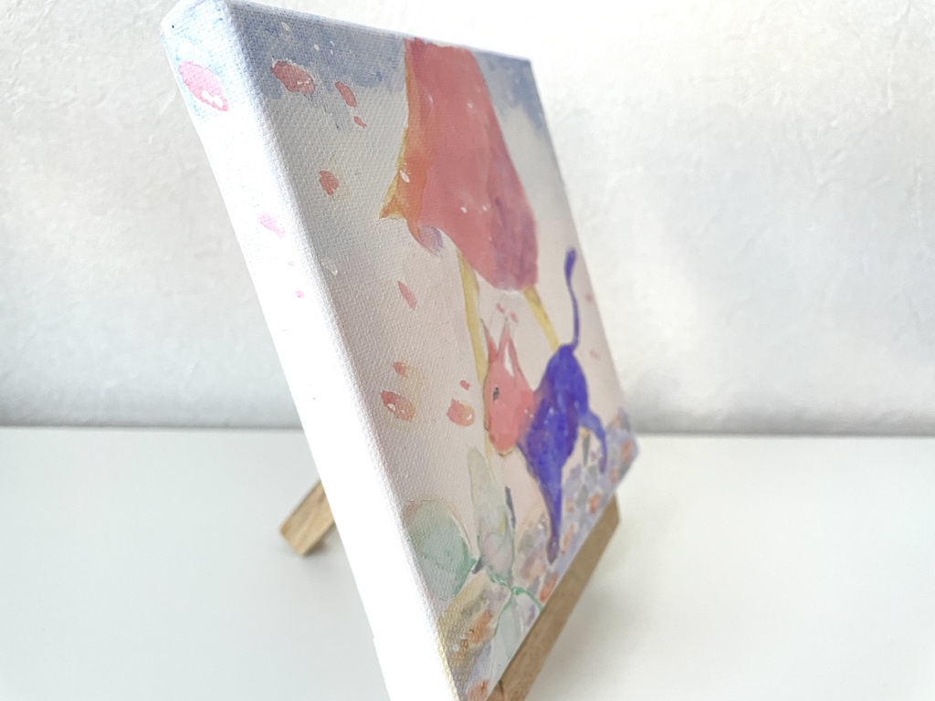 ネコチャーンと春のお散歩