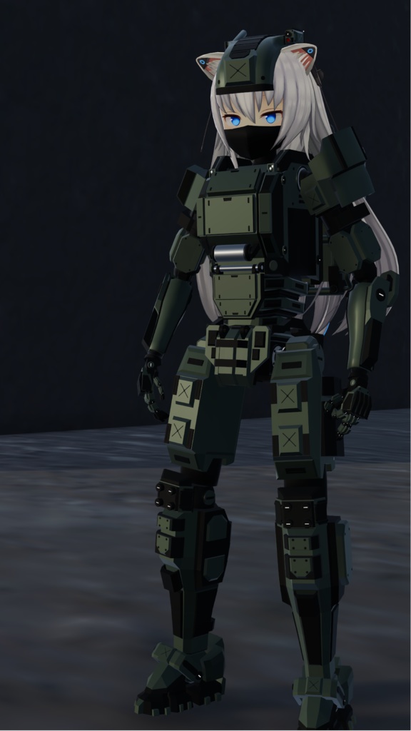 【ますきゃっとぷらす対応】TYPE-1 レンジャースーツ【Ver1.1】