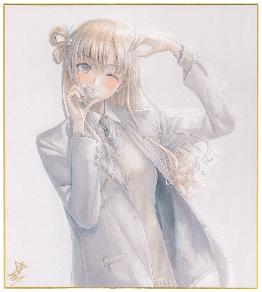カラー色紙108※出品済