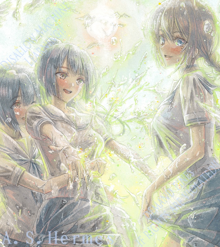 カラー色紙119※※出品済み