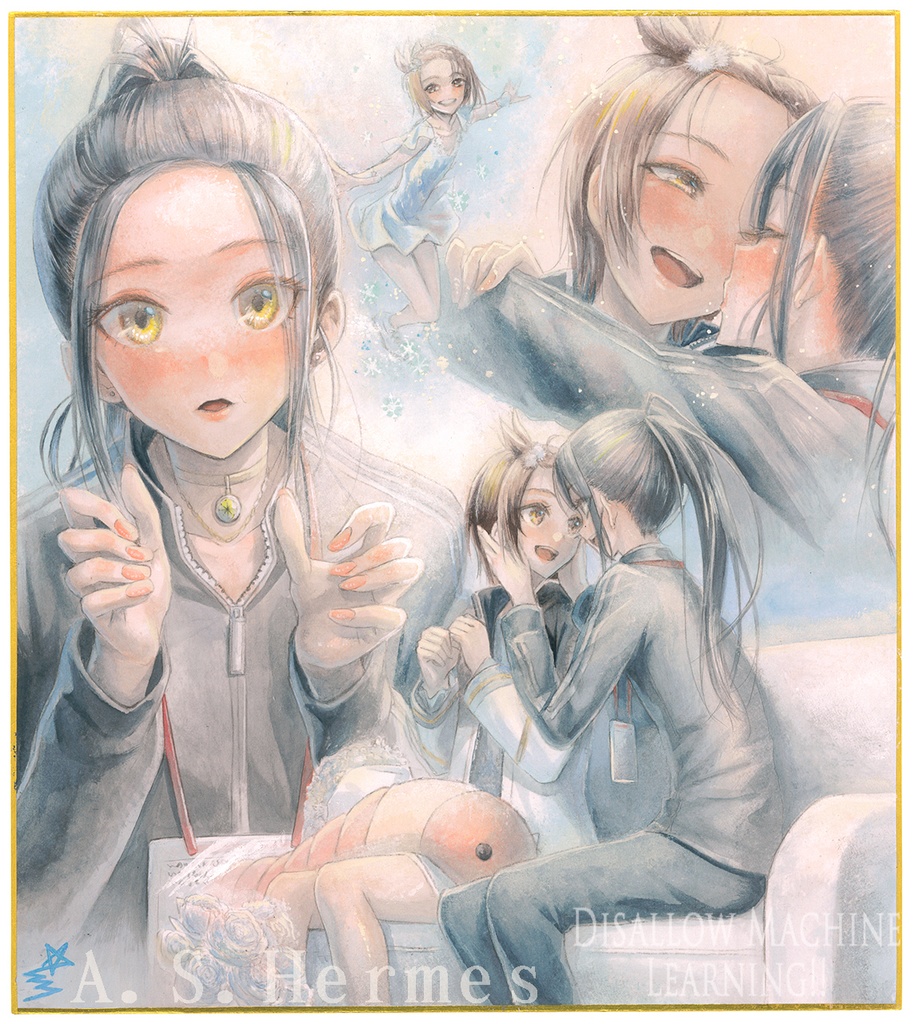 【約2分ごとに値下】二次創作色紙18※2/27 22:00~出品予定