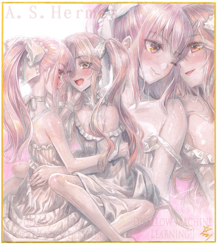 カラー色紙151※8/28　22:00～出品予定