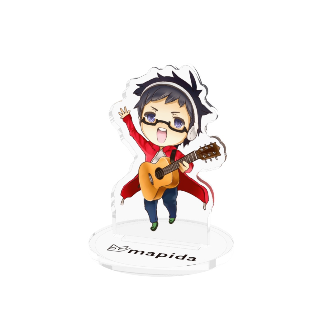 【飾る用にオススメ！】mapida アクリルフィギュア アコギver