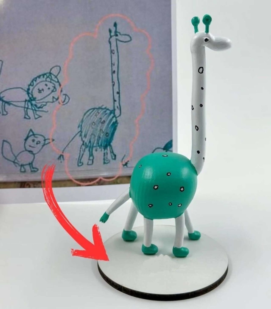 写真からのカスタム人形、子供の写真から イラスト そっくり人形 フィギュア 絵からカスタム 子どもの絵 誕生日 メモリアルグッズ 贈り物