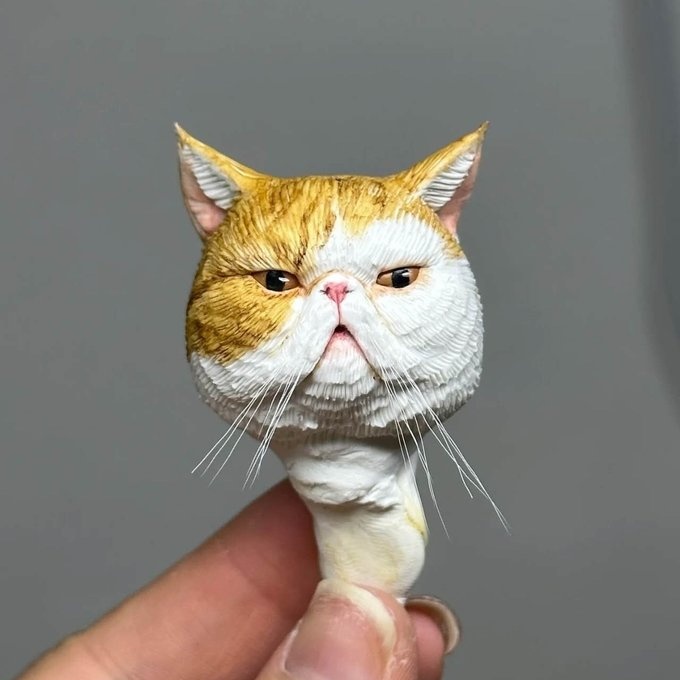 【受注作製】うちの子 写真入り そっくり人形❤ペット フィギュア、猫置物、名入れ 愛猫 立体肖像画 似顔絵❤犬猫人形、ペットロス、メモリアル、ねこちゃん、誕生日、うちのこ記念日、ペットギフト