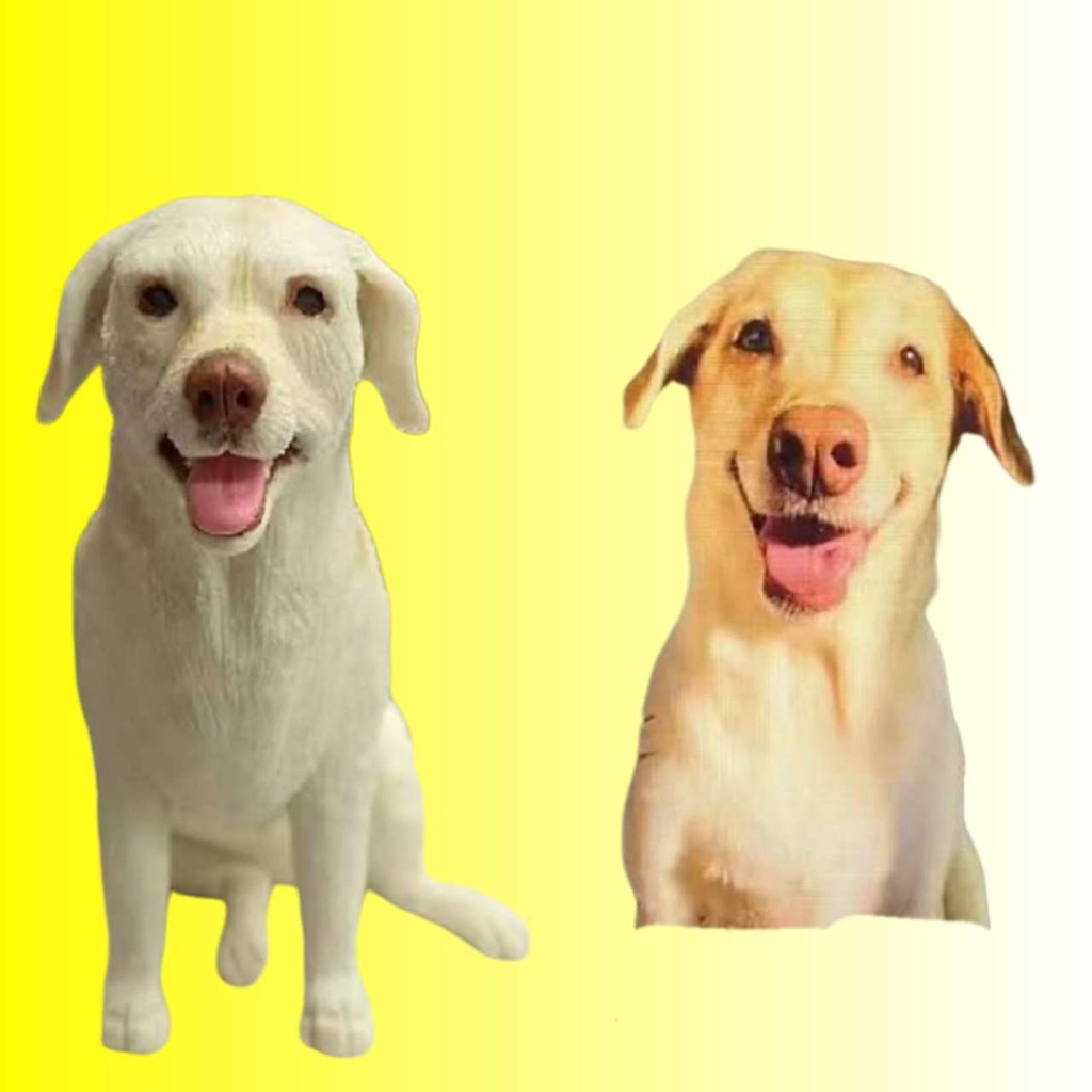 【受注作製】うちの子 写真入り そっくり人形❤ペット フィギュア、犬置物、 名入れ 愛犬 立体肖像画 似顔絵❤犬猫人形、ペットロス、メモリアル、ねこちゃん、誕生日、うちのこ記念日、ペットギフト