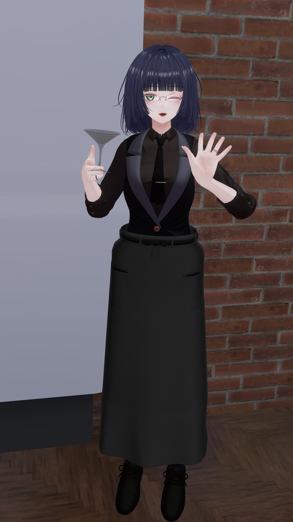 フリーサイズ・いい感じのギャルソンエプロン