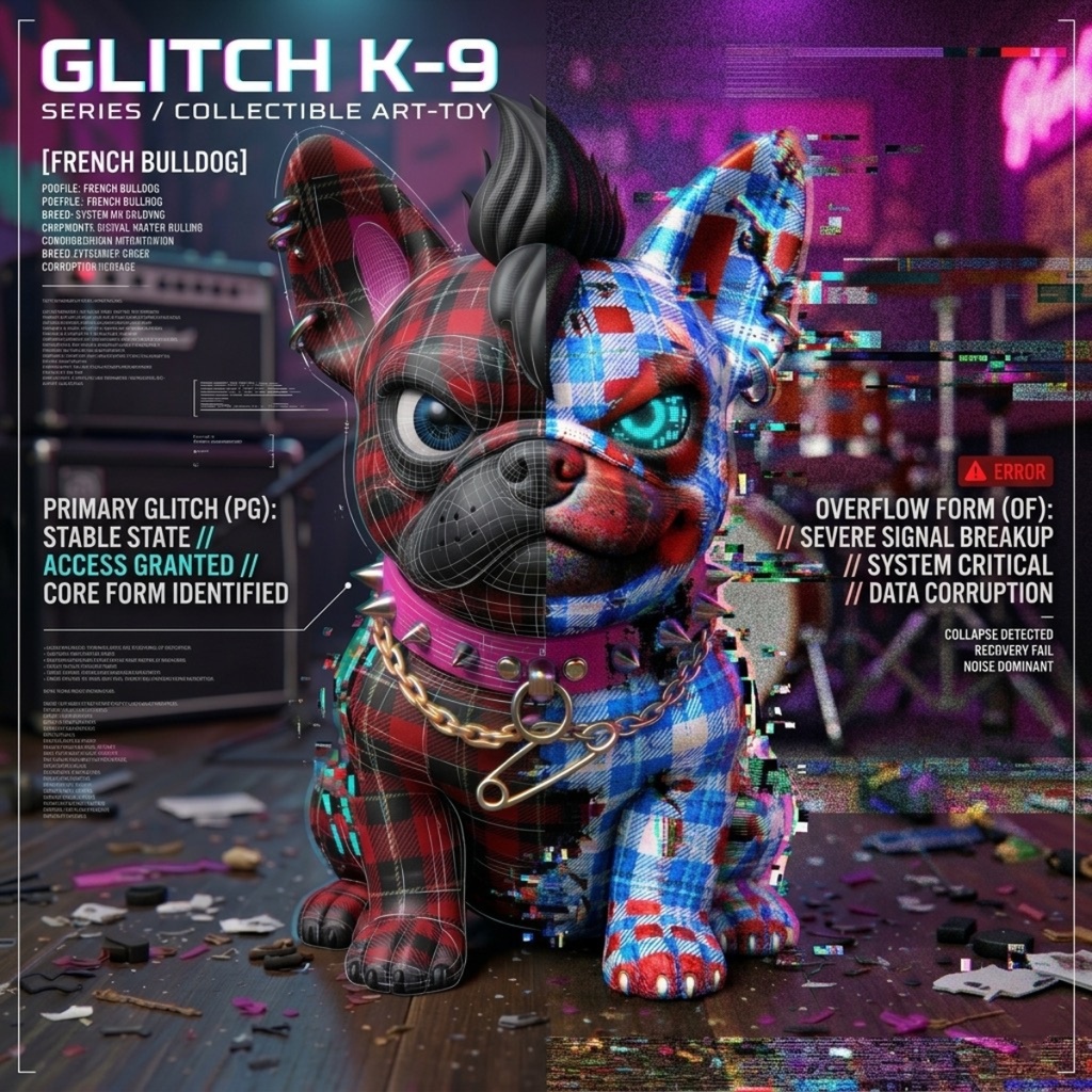 [GK-9] #01 French Bulldog: Mutation Pack (Digital Artifact)