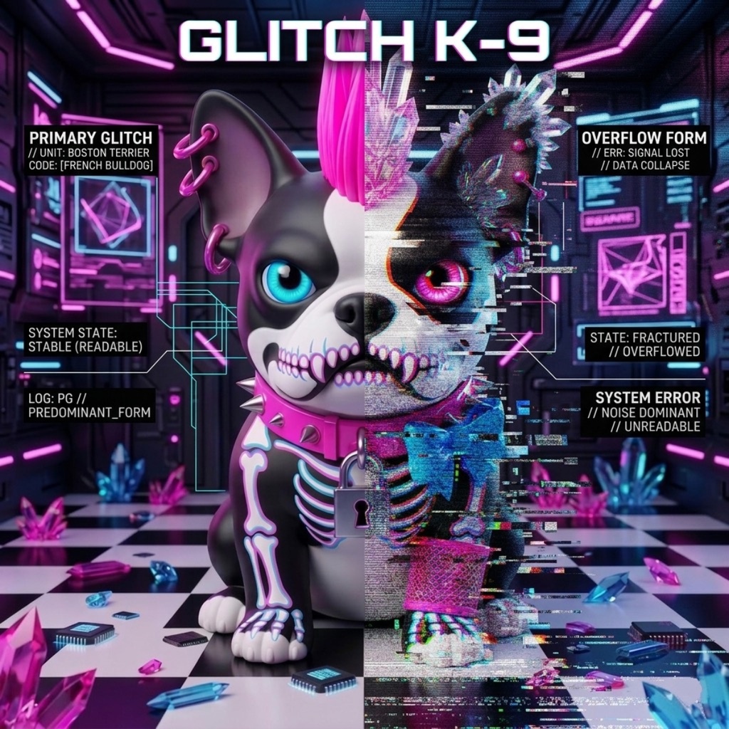 [GK-9] #04 Boston Terrier: Mutation Pack (Digital Artifact)