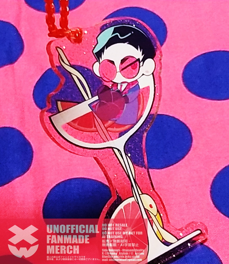 【再販】ラメアクリルキーホルダー[クボ]