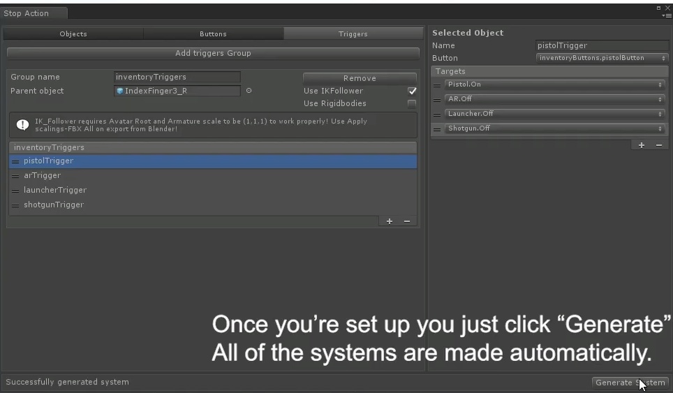 [VRChat] AVATAR Touch-based Inventory Generator Scriptアバターのインベントリを作っての ...