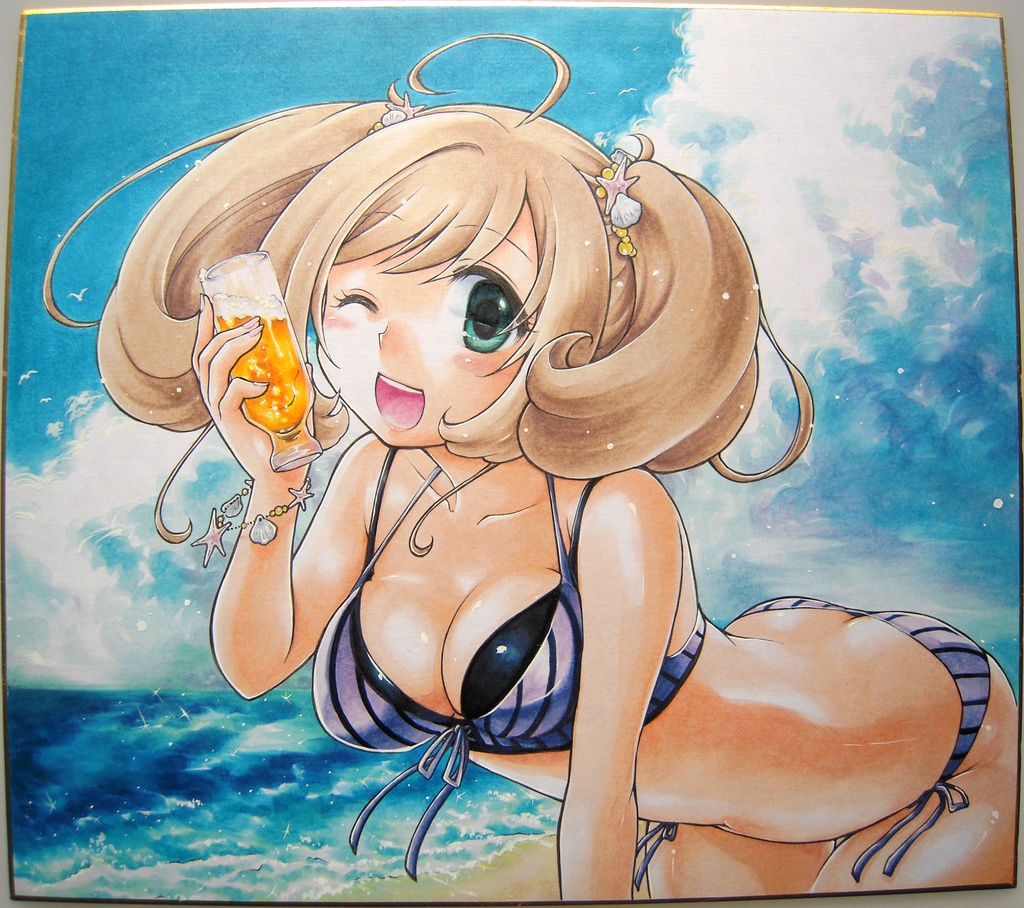 色紙イラスト（佐藤心）