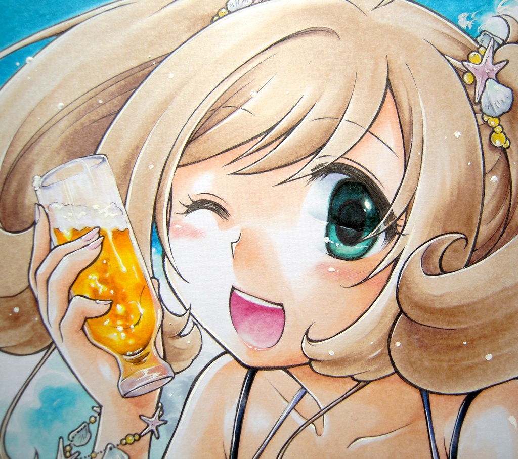 色紙イラスト(佐藤心)