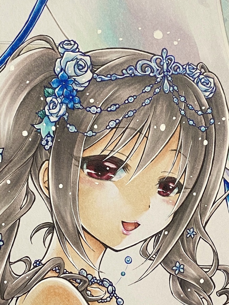 色紙イラスト(神崎蘭子)