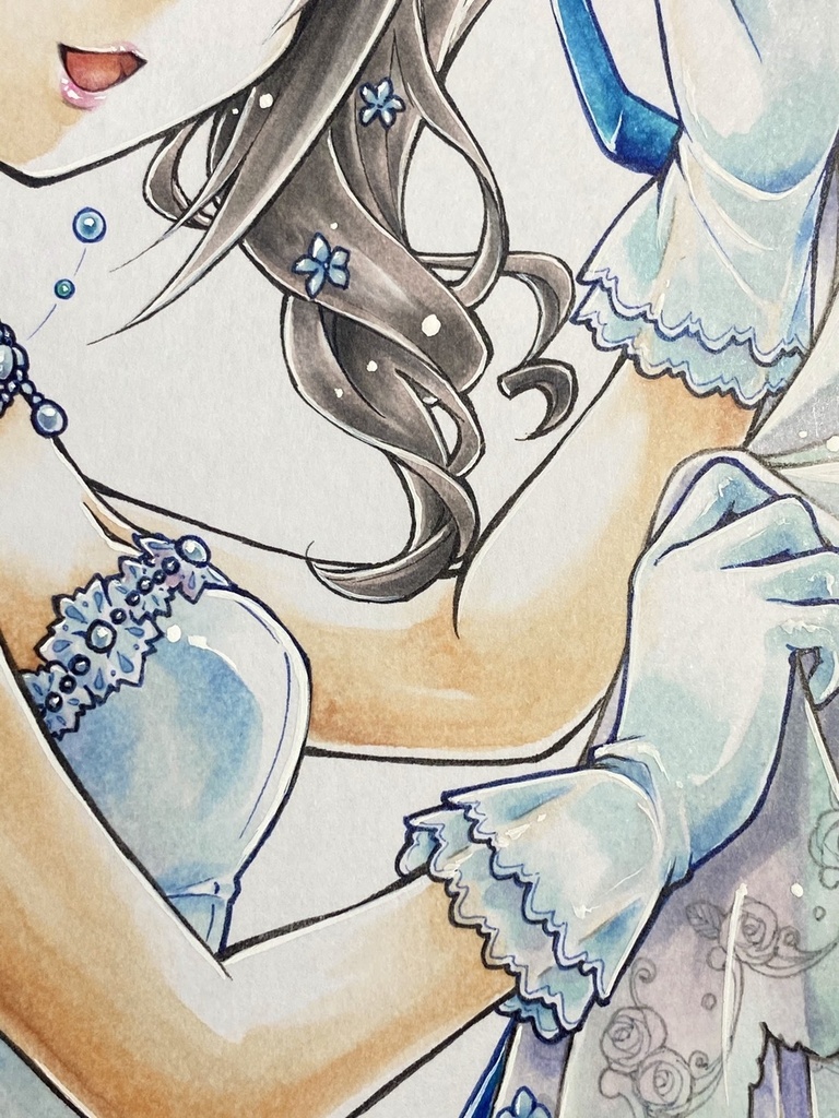 色紙イラスト(神崎蘭子)