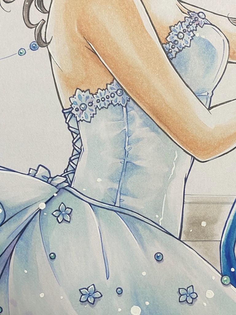 色紙イラスト(神崎蘭子)