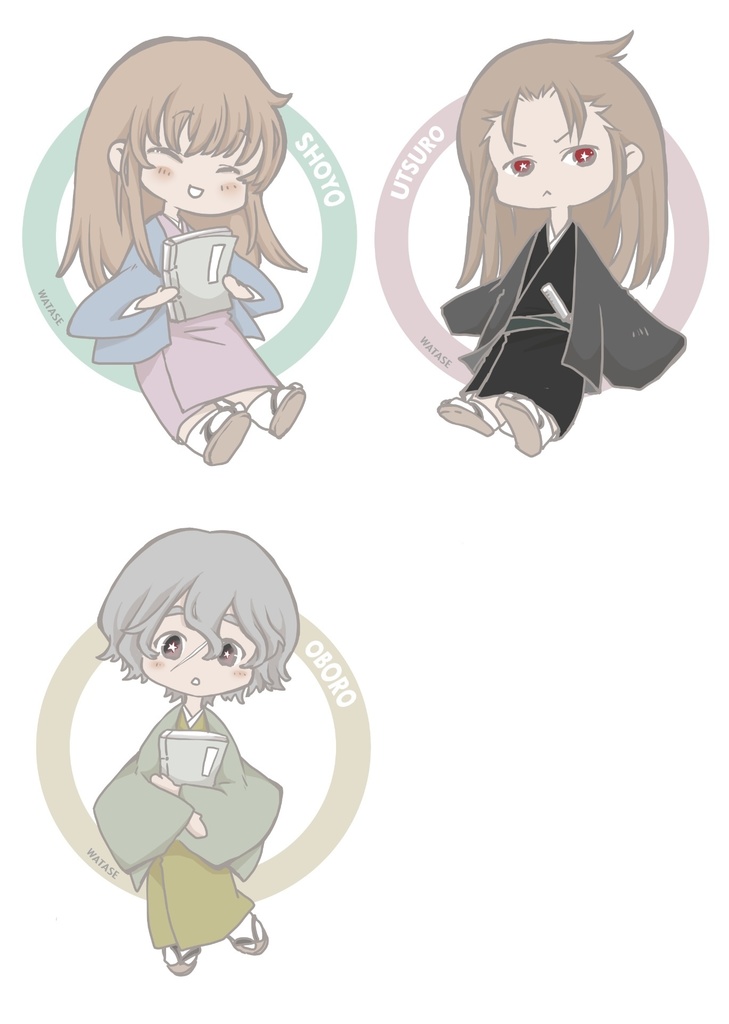 アクリルキーホルダー（松陽・虚・朧）