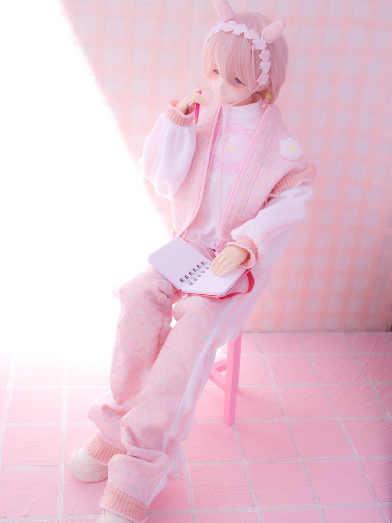 花畑でおサボり作業着 DD