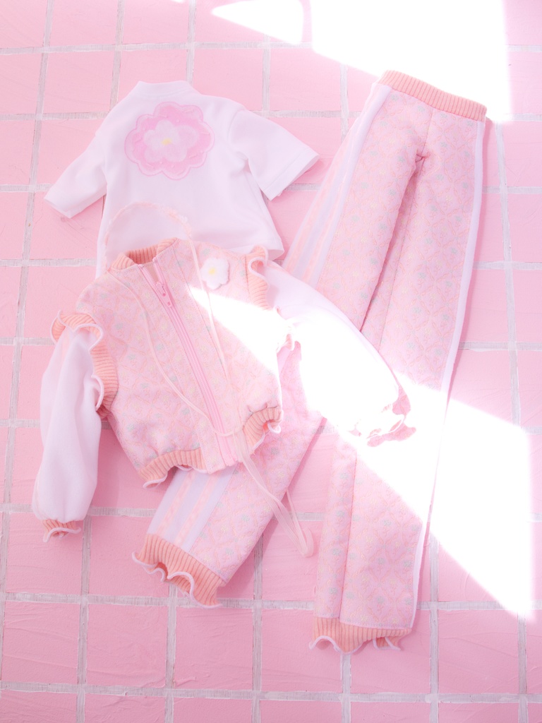 花畑でおサボり作業着 DD