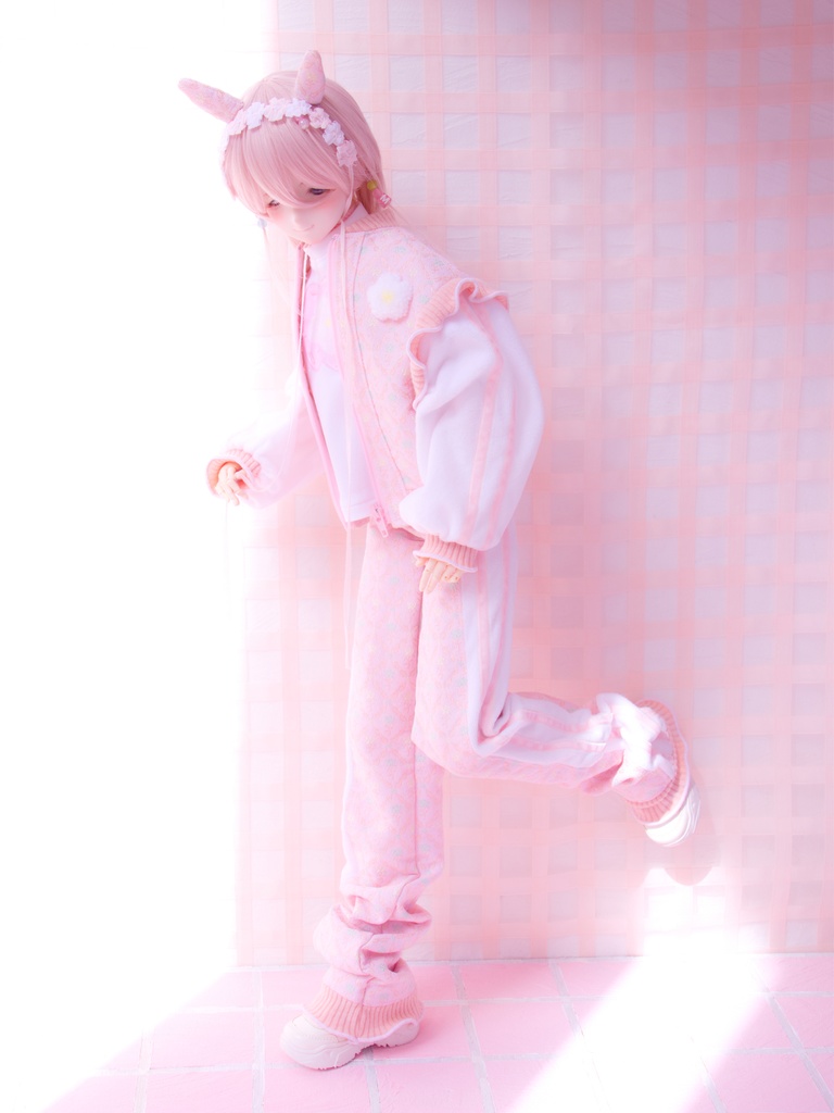 花畑でおサボり作業着 DD