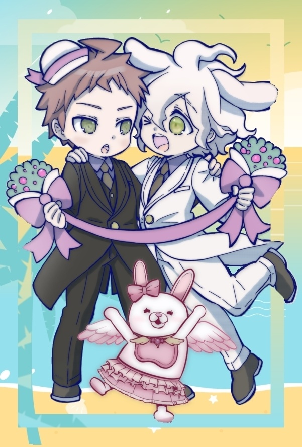 狛枝&日向アクリルキーホルダー