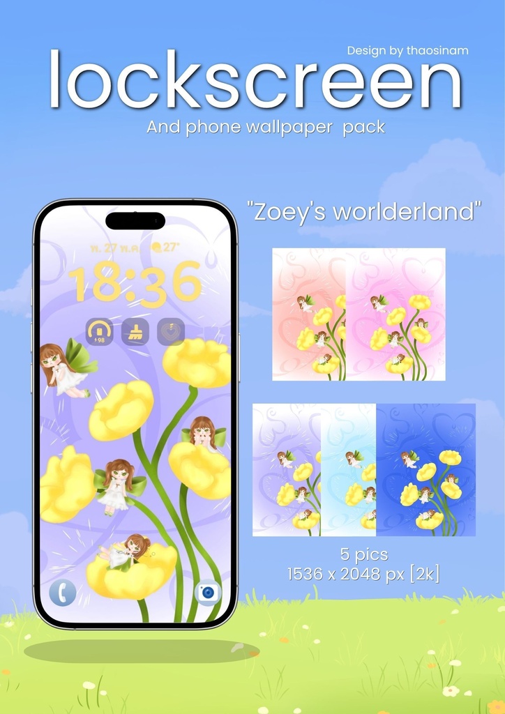 Lockscreen : zoey's worlderland 