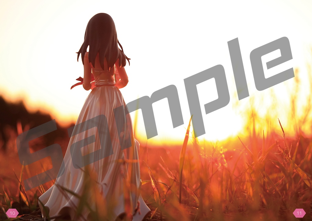 渋谷凛ウエディングFigma写真集「an everlasting love」