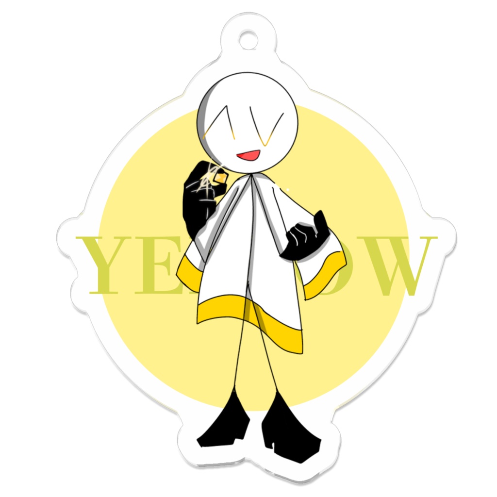 ☆Colors★ 山吹 オウ アクリルキーホルダー