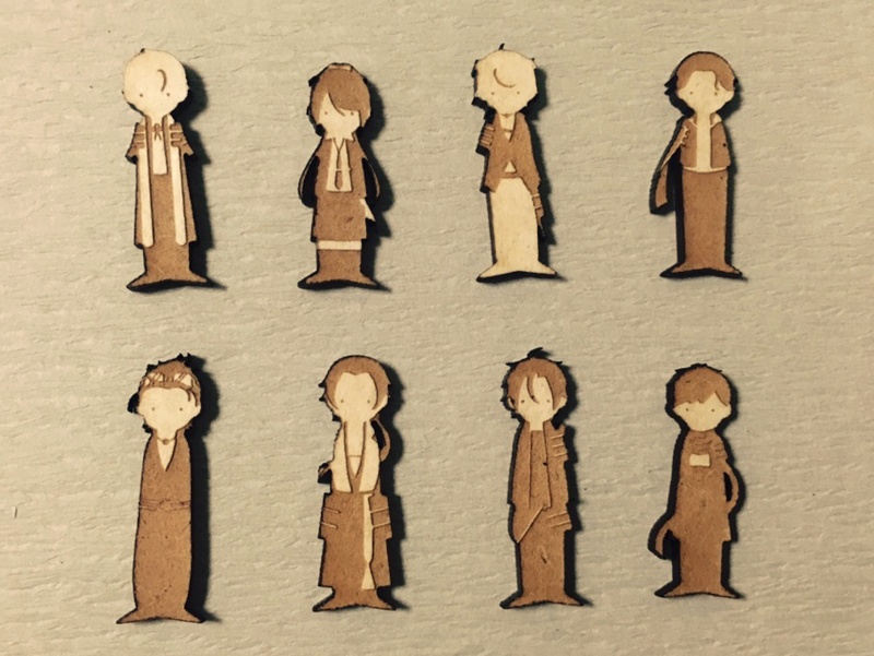 ウッドクリップmini(アソート)