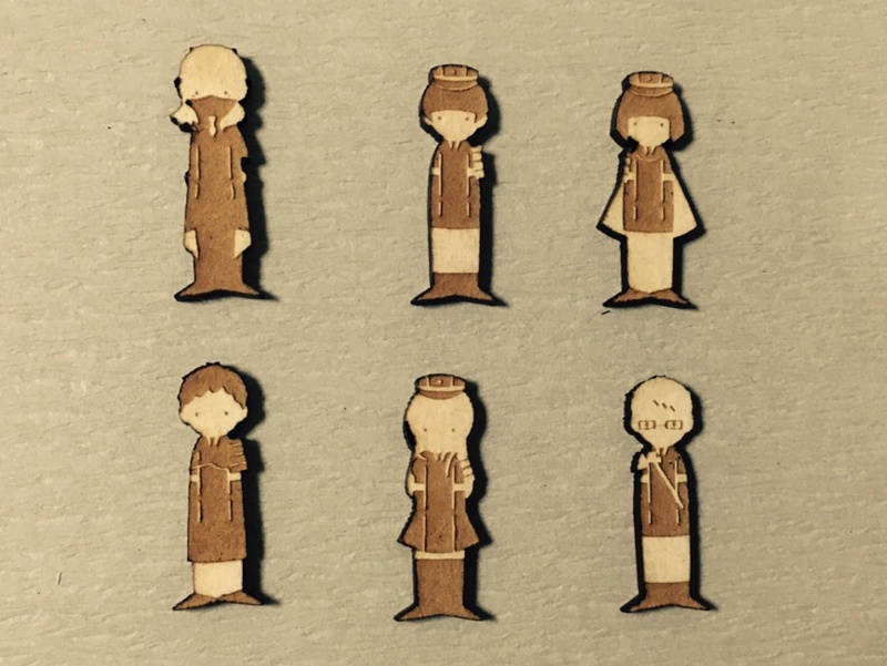 ウッドクリップmini(アソート)