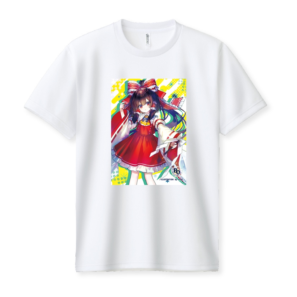 【東方Project】博麗霊夢 ドライメッシュTシャツ