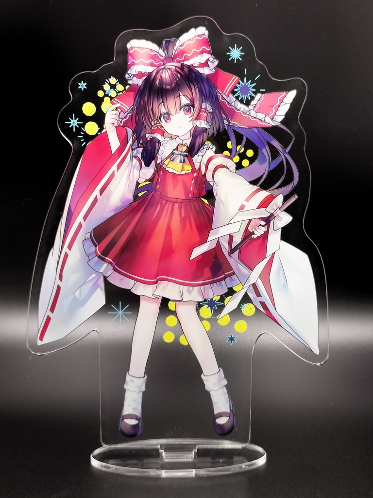 【東方Project】博麗霊夢 ビッグアクリルスタンド 20cm／台座付き
