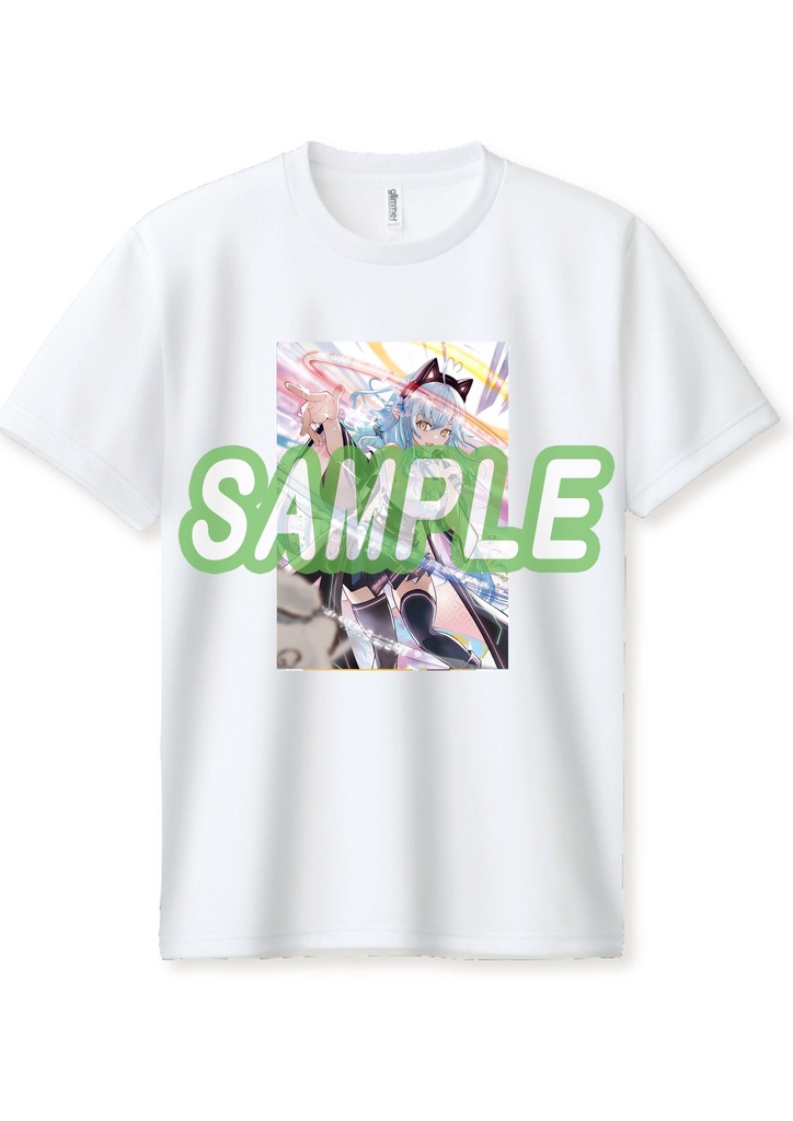 【ホロライブ】サイバーパンク雪花ラミィ ドライメッシュTシャツ