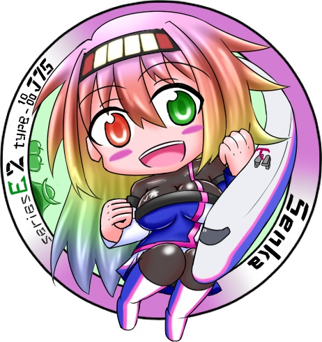 幹線娘アクリルキーホルダー 千花