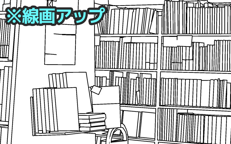 背景素材001_本屋・書店01【高解像度版】
