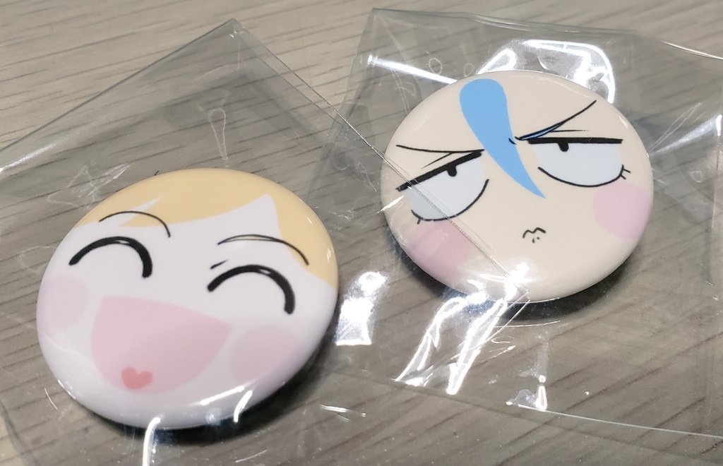 なかよし？缶バッジSET