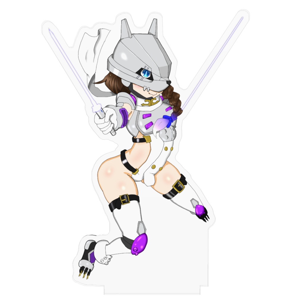 進化完了、時雨ヴォルフモン!!