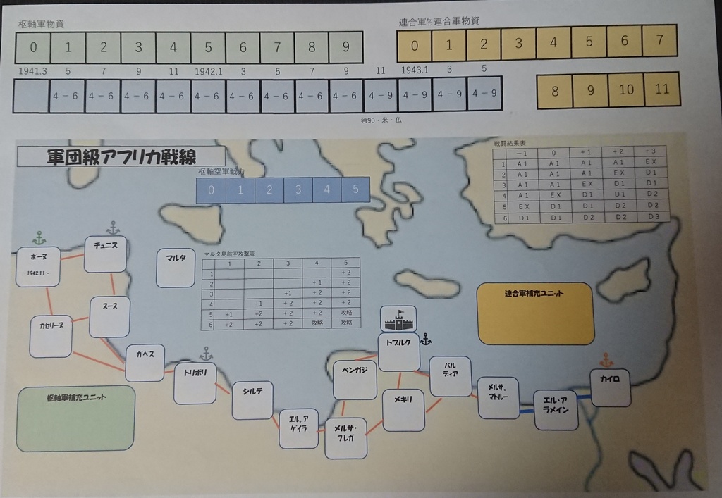 軍団級アフリカ戦線（ウォーゲーム）
