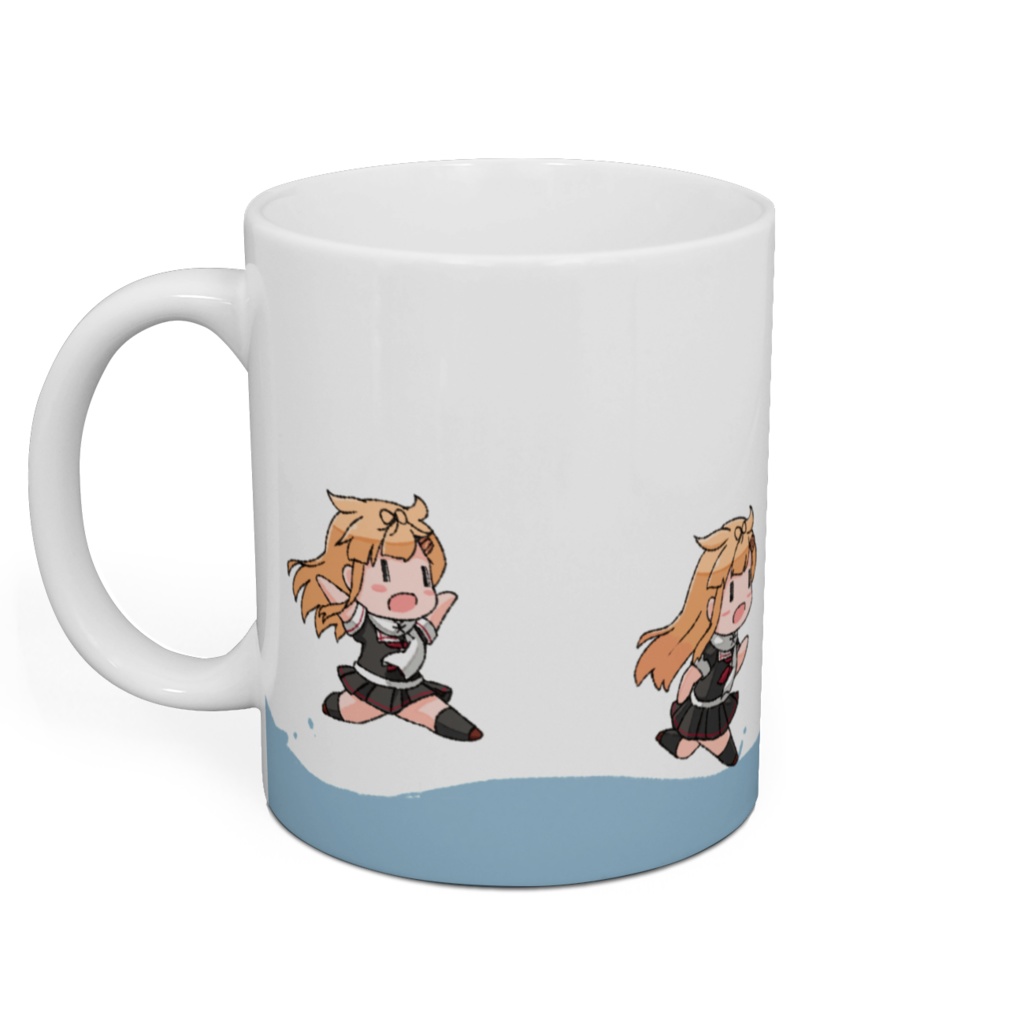疾走感のあるぽいマグカップ