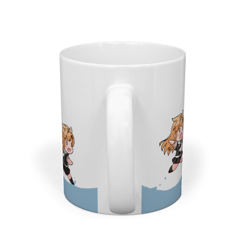 疾走感のあるぽいマグカップ