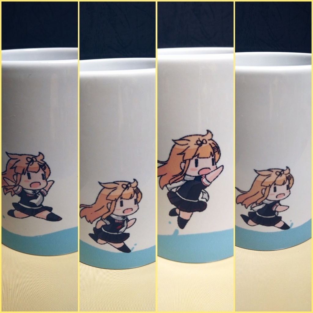 疾走感のあるぽいマグカップ