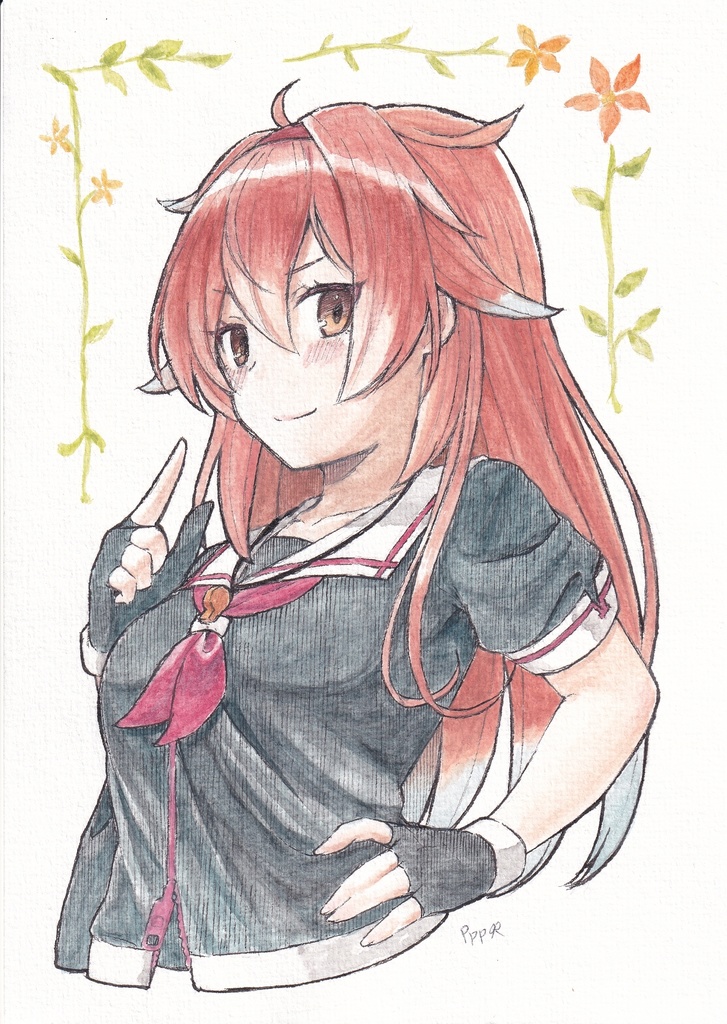 《支援者様先行公開》【A5サイズ水彩紙】白露