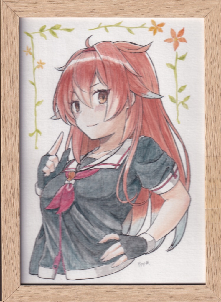 《支援者様先行公開》【A5サイズ水彩紙】白露