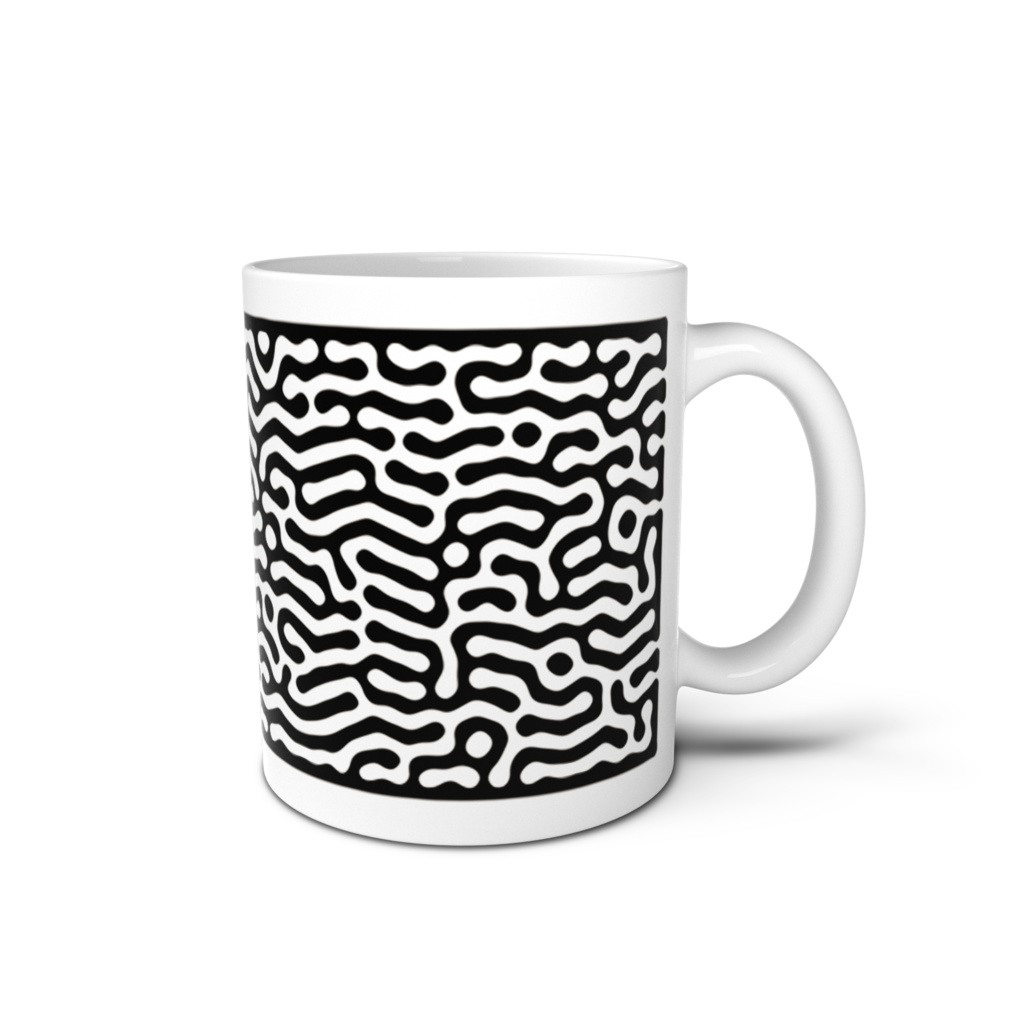 Reaction Diffusion Mug 反応拡散マグカップ