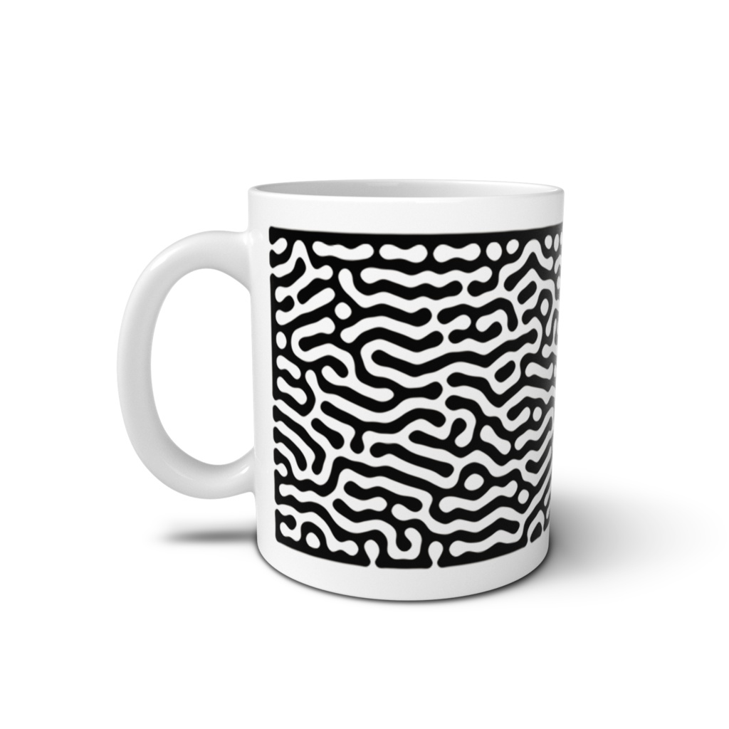 Reaction Diffusion Mug 反応拡散マグカップ